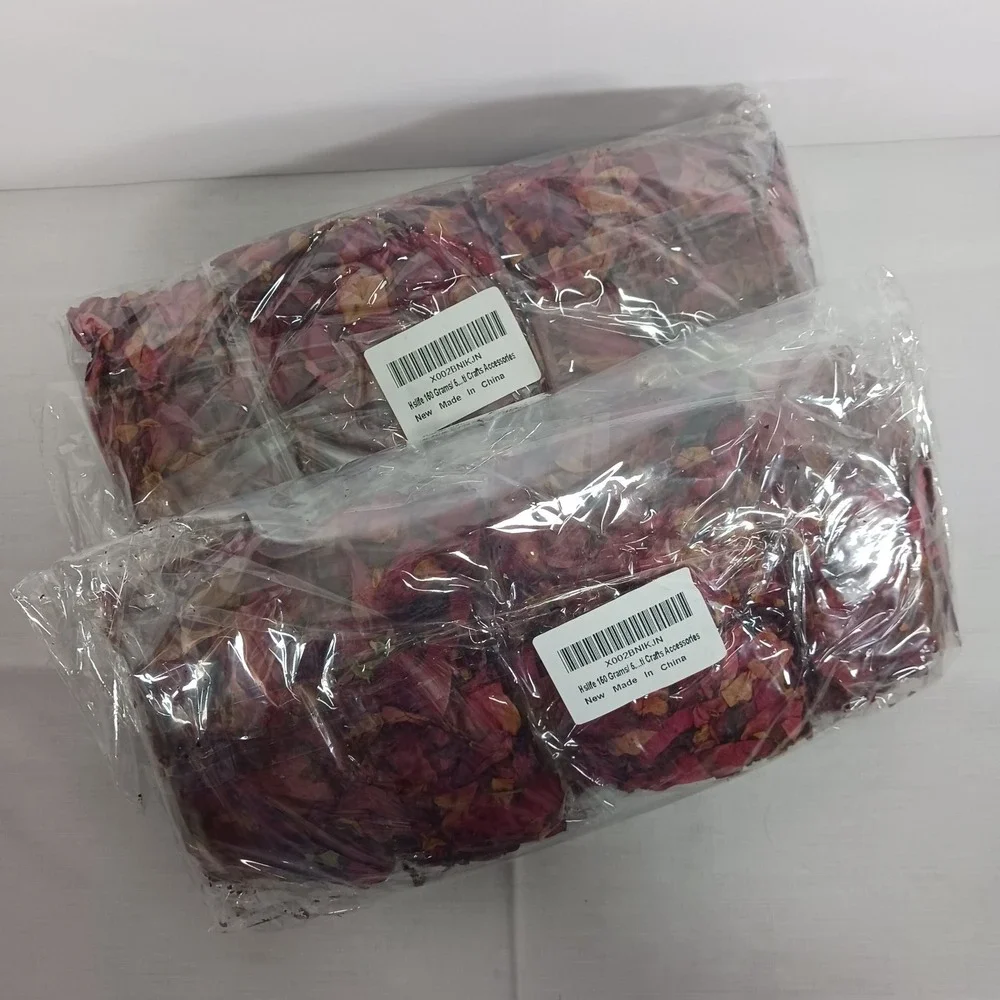 Dried Red Rose Petals 160 grams x 2 Great for Weddings or Crafts